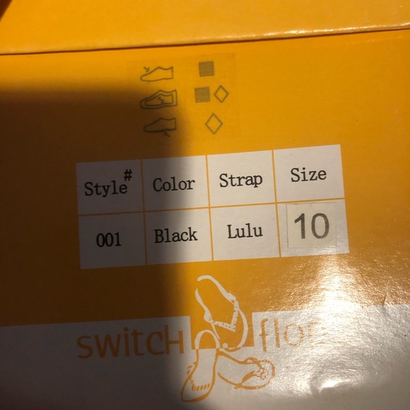 Black Polka Dot Women's Flip Flops (Switch Flops brand) - Picture 7 of 7